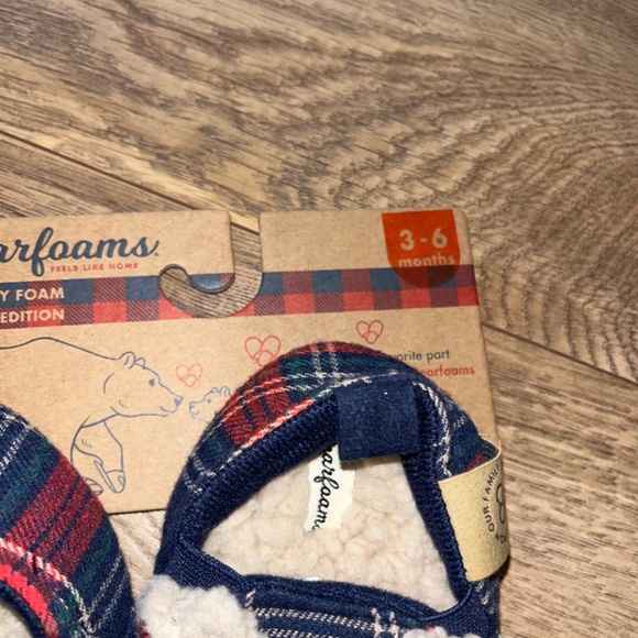 Baby bear dearfoam slippers size 3-6 months NWT - Picture 2 of 6